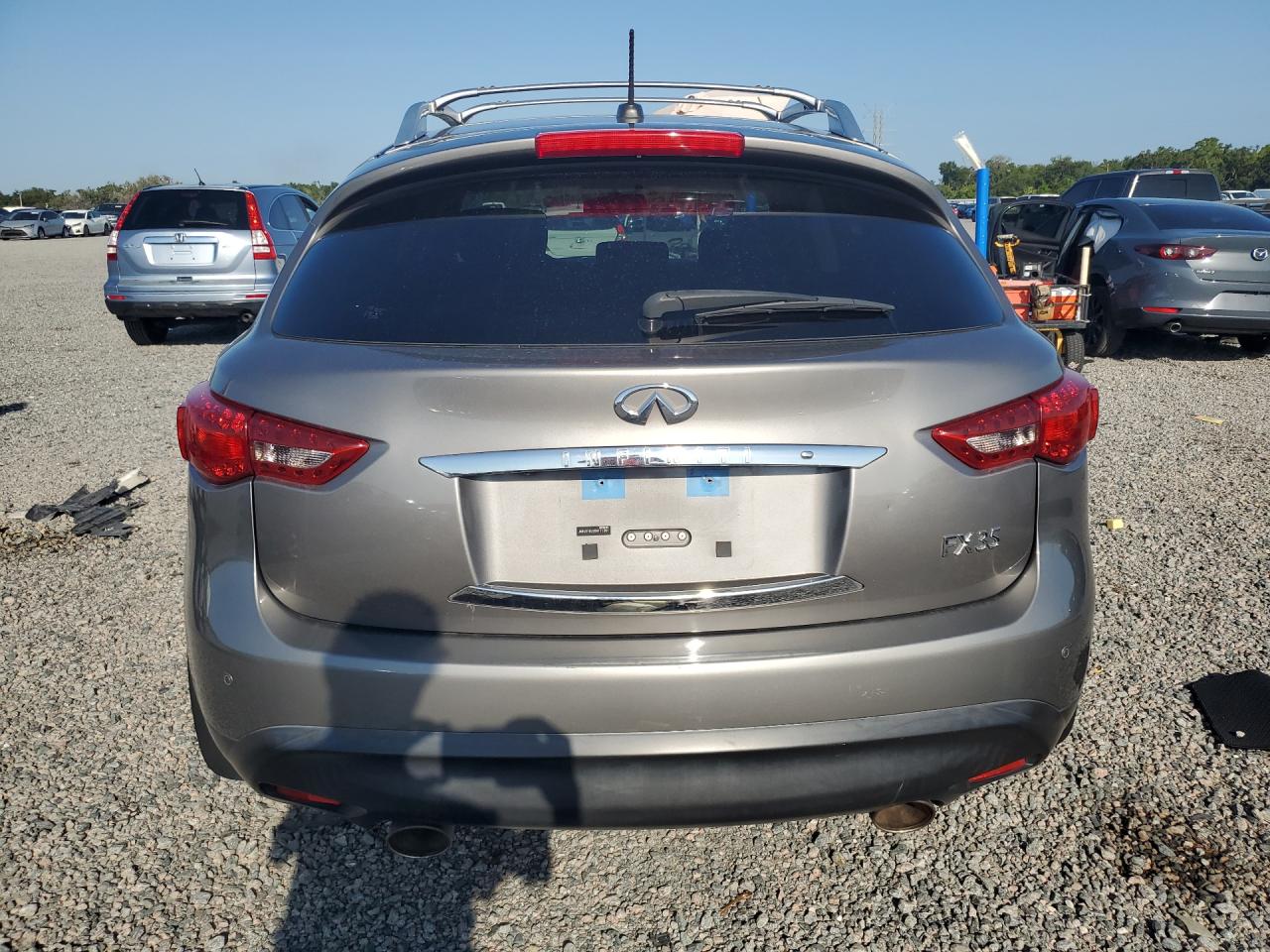 2011 Infiniti Fx35 Base Gray vin: JN8AS1MU2BM111361
