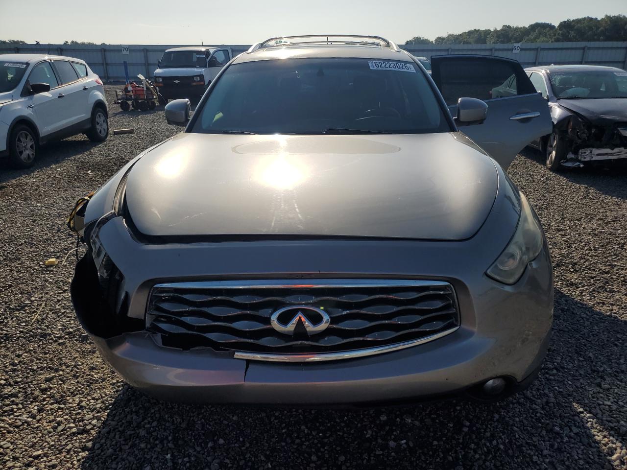 2011 Infiniti Fx35 Base Gray vin: JN8AS1MU2BM111361
