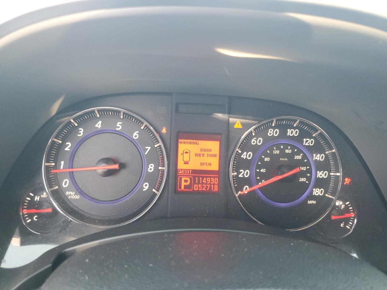 2011 Infiniti Fx35 Base Gray vin: JN8AS1MU2BM111361
