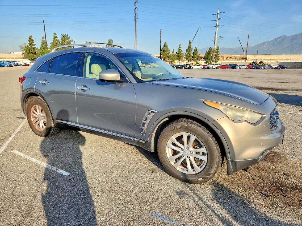 2011 Infiniti Fx35 Base Серый vin: JN8AS1MU2BM710390