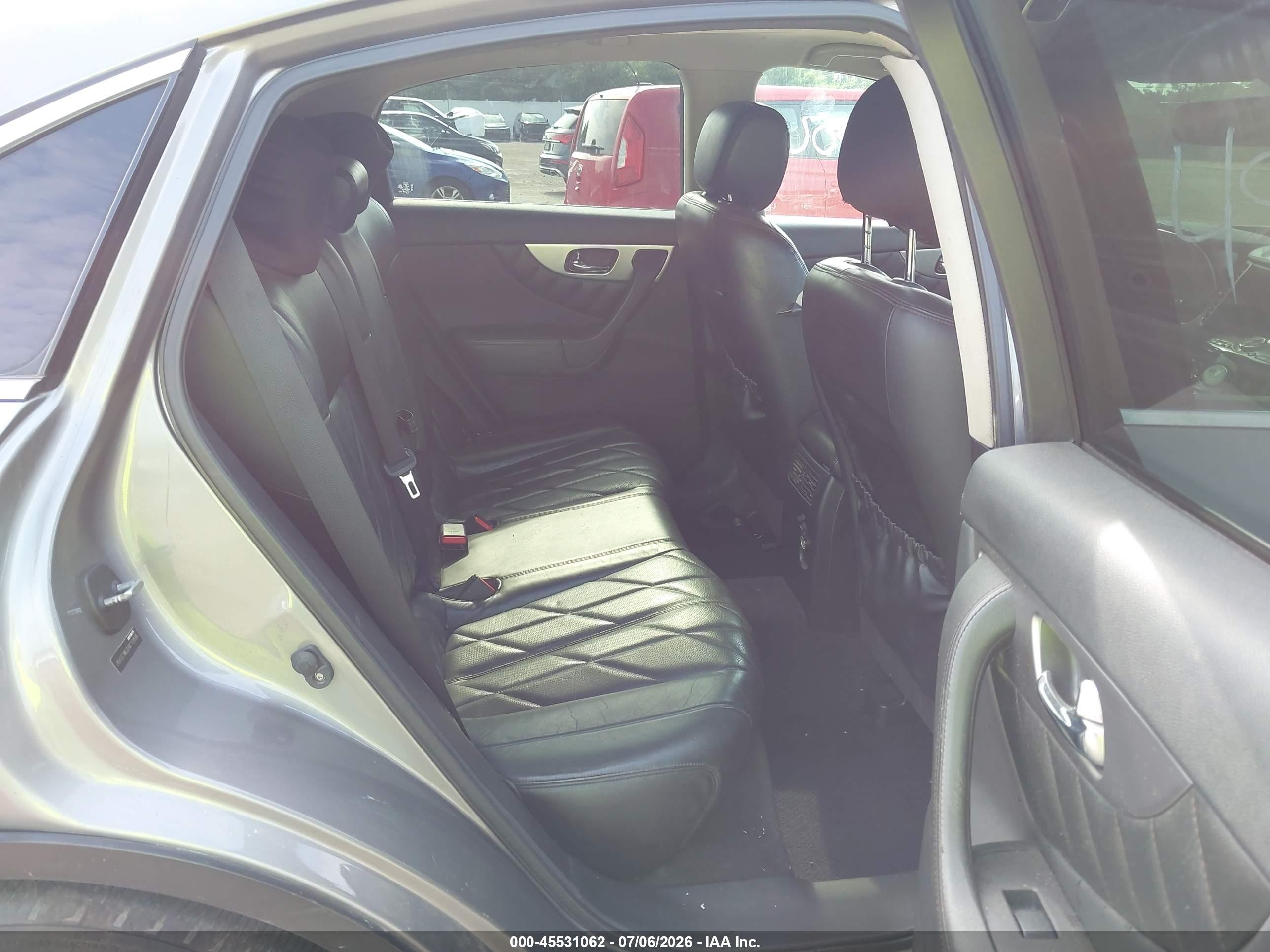 2011 Infiniti Fx35   Gray vin: JN8AS1MU2BM710695
