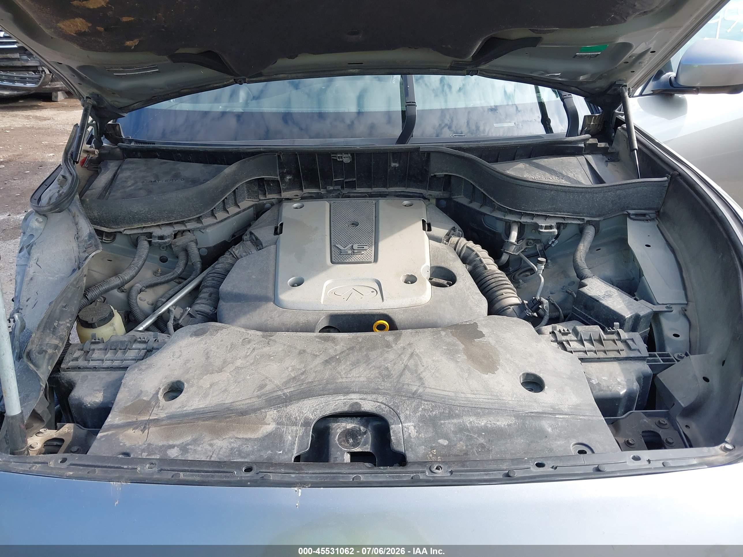 2011 Infiniti Fx35   Gray vin: JN8AS1MU2BM710695