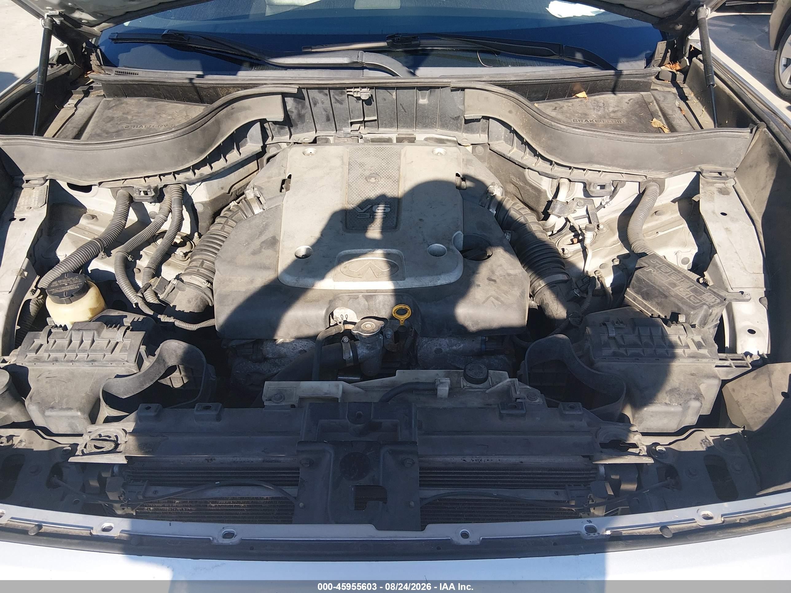 2011 Infiniti Fx35   Серебряный vin: JN8AS1MU3BM110025