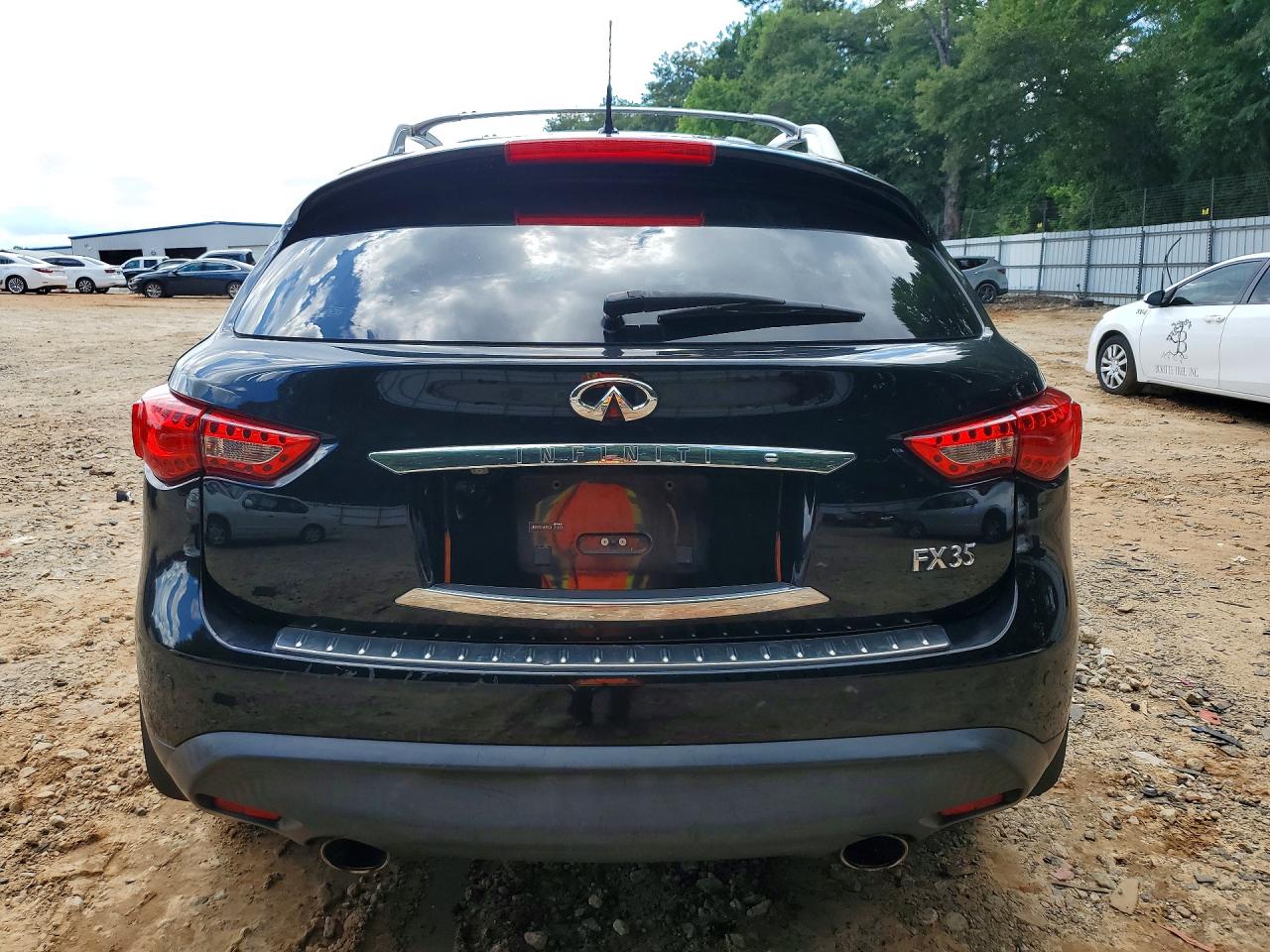 2012 Infiniti Fx35 Base Black vin: JN8AS1MU3CM121978