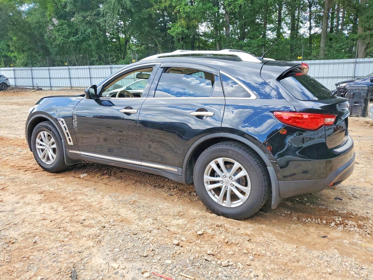2012 Infiniti Fx35 Base Black vin: JN8AS1MU3CM121978