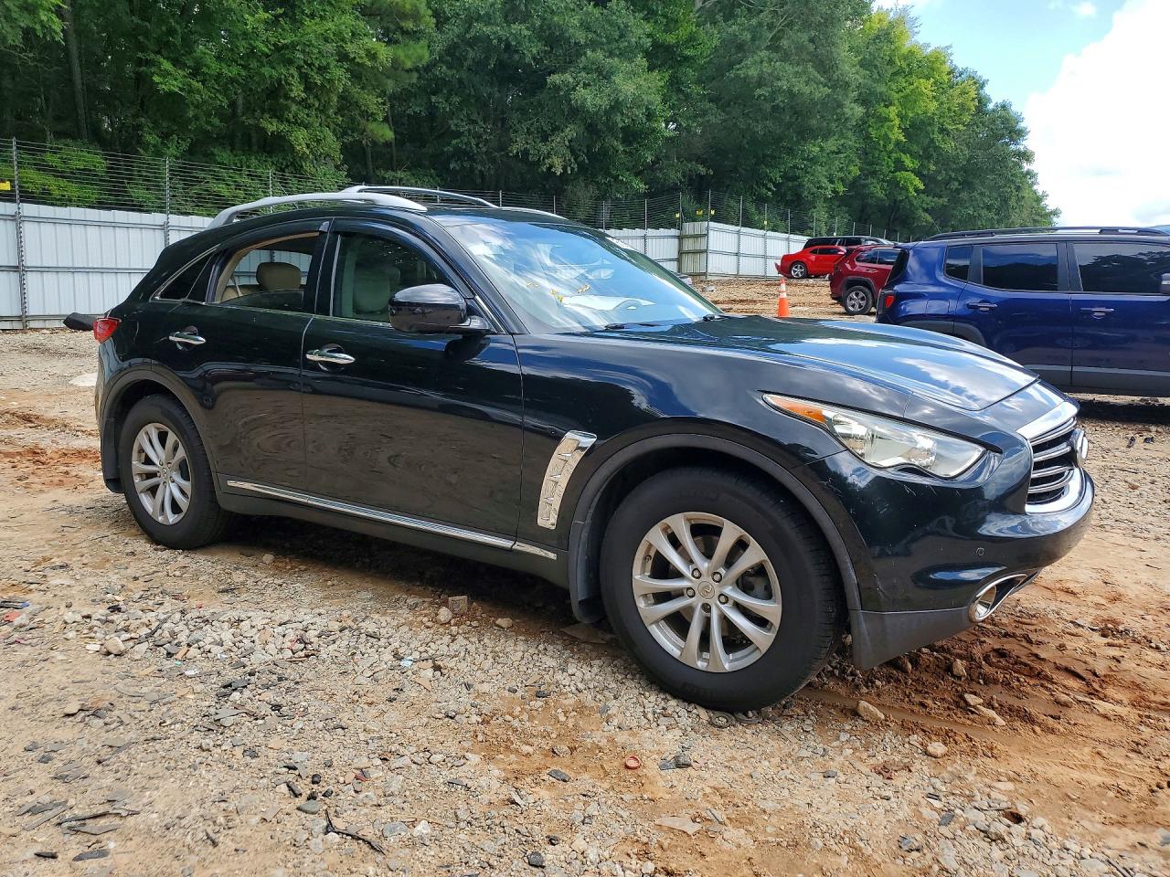 2012 Infiniti Fx35 Base Black vin: JN8AS1MU3CM121978