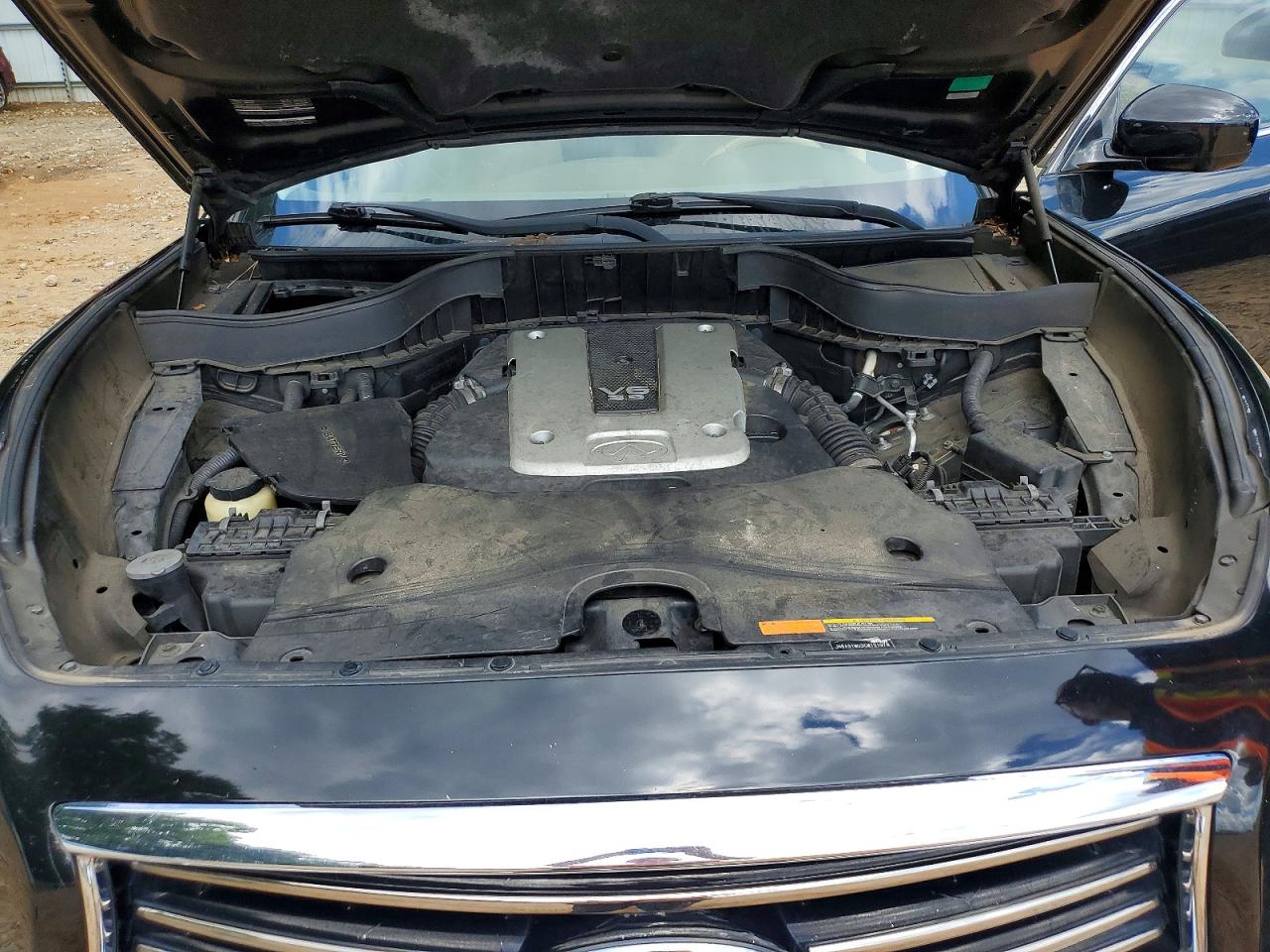 2012 Infiniti Fx35 Base Black vin: JN8AS1MU3CM121978