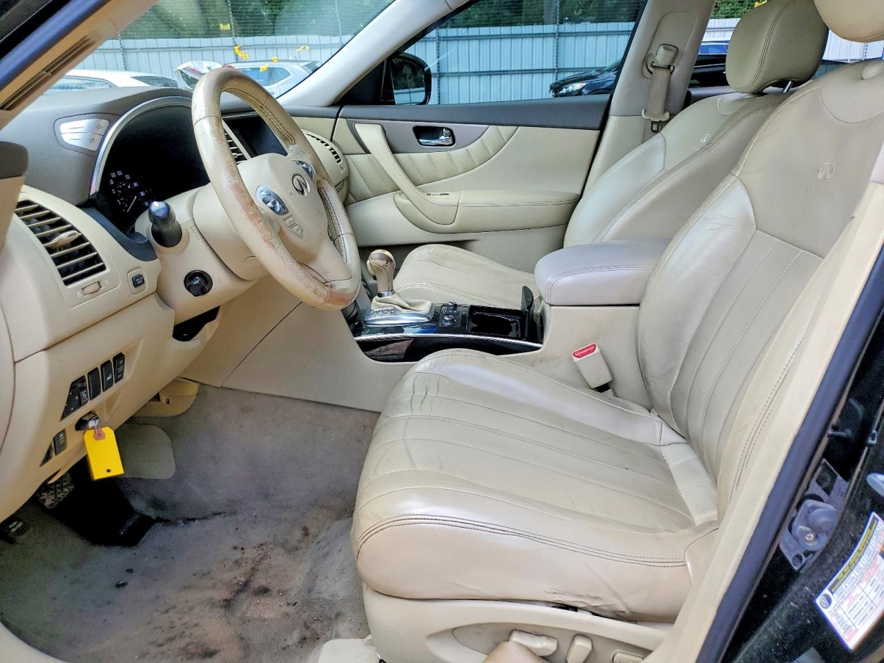 2012 Infiniti Fx35 Base Black vin: JN8AS1MU3CM121978