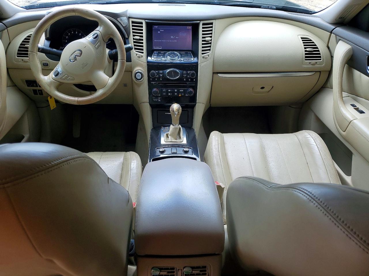 2012 Infiniti Fx35 Base Black vin: JN8AS1MU3CM121978
