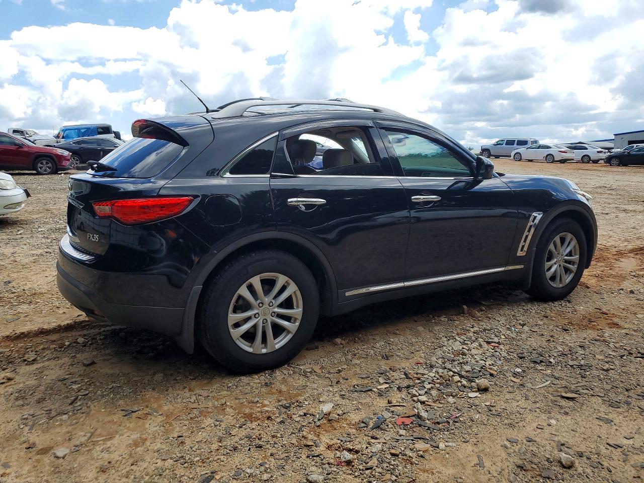 2012 Infiniti Fx35 Base Black vin: JN8AS1MU3CM121978