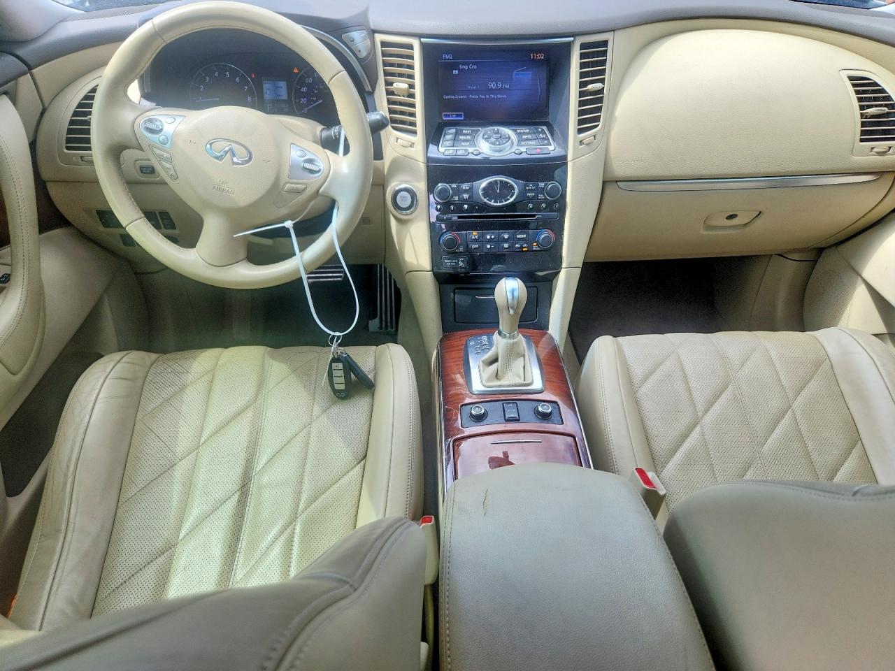 2012 Infiniti Fx35 Base Gray vin: JN8AS1MU3CM122242