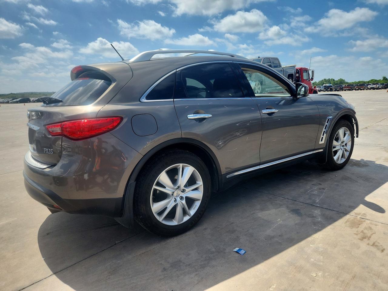 2012 Infiniti Fx35 Base Gray vin: JN8AS1MU3CM122242