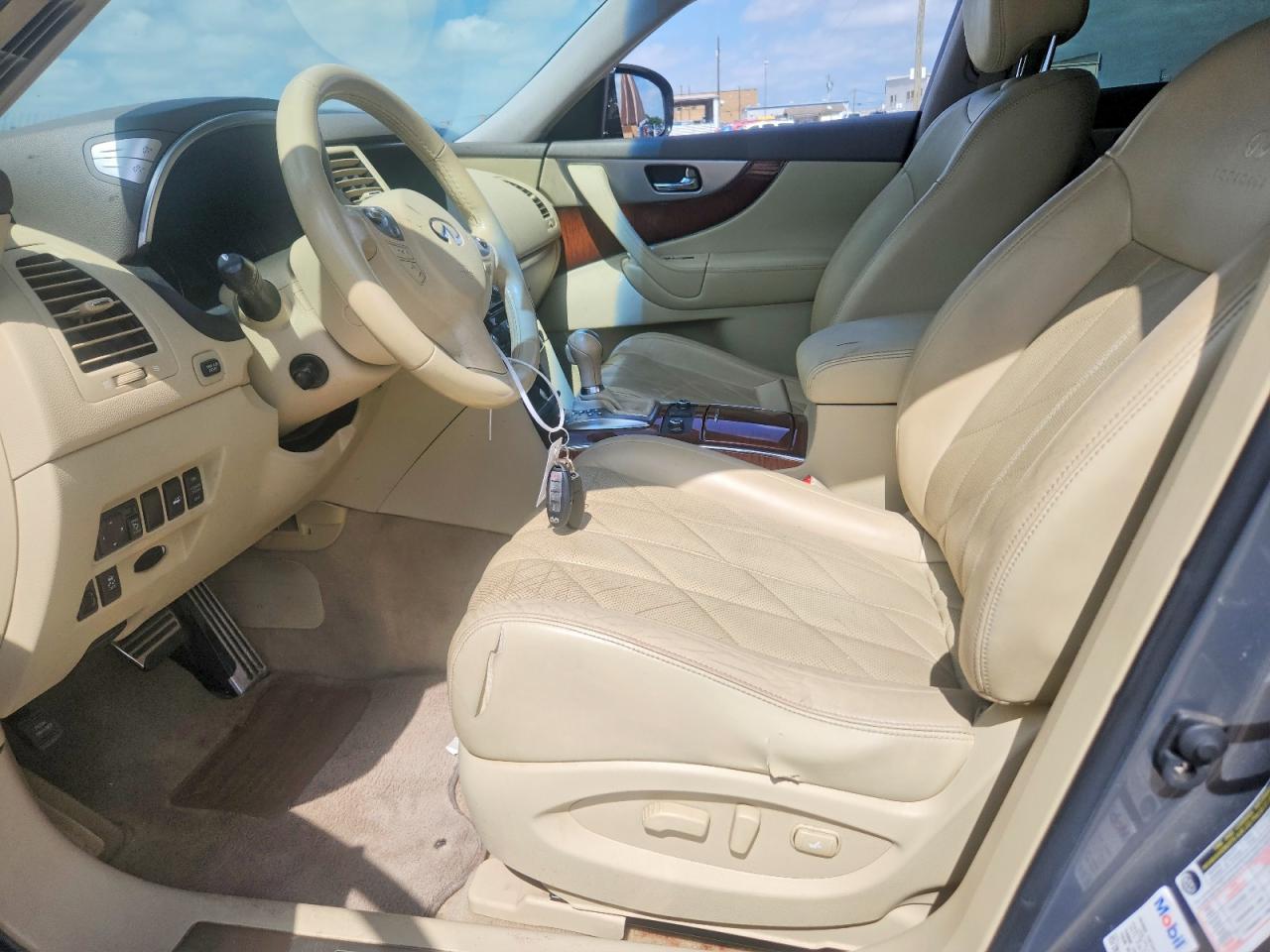 2012 Infiniti Fx35 Base Gray vin: JN8AS1MU3CM122242
