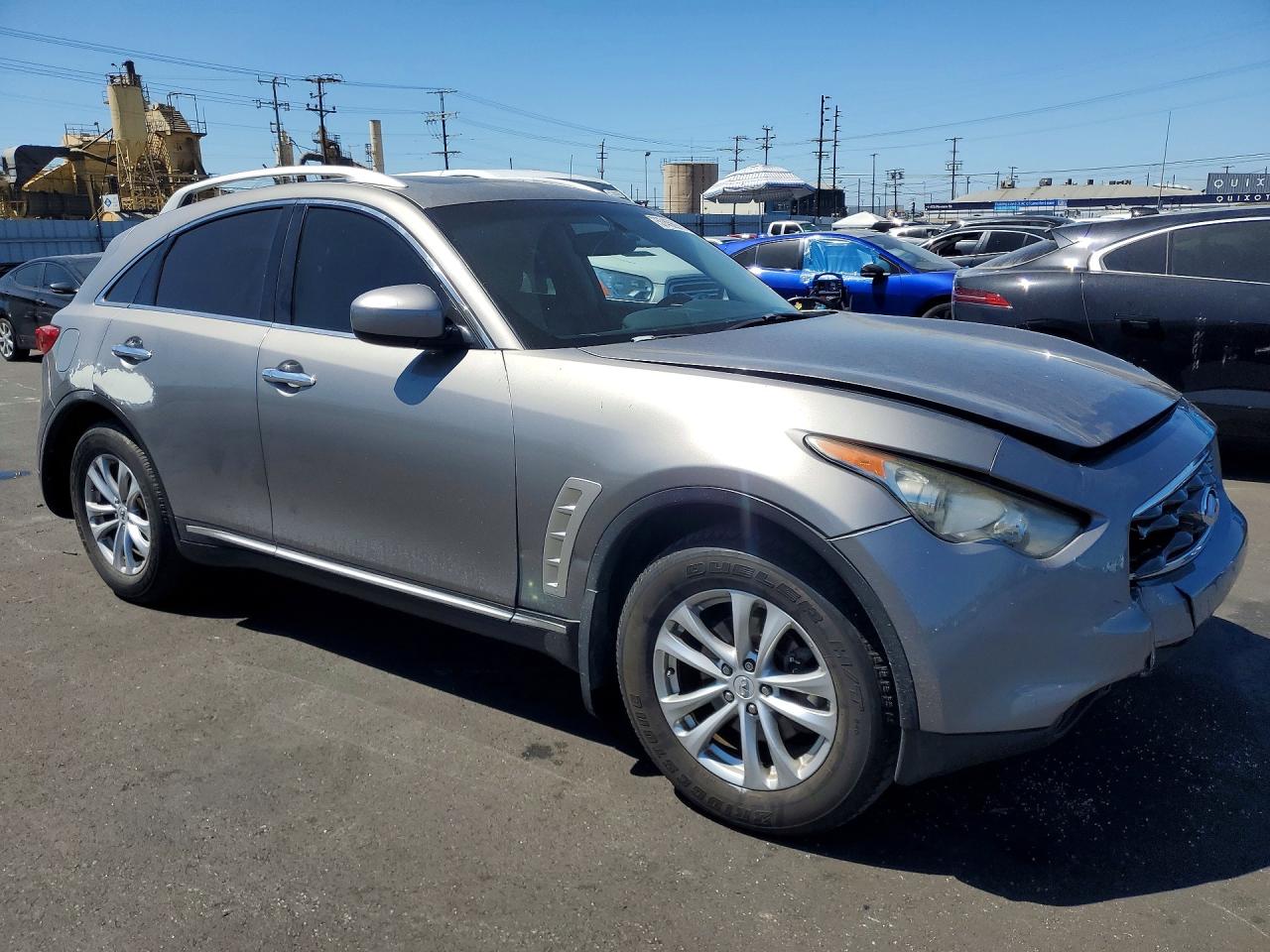 2010 Infiniti Fx35 Base Gray vin: JN8AS1MU4AM802728
