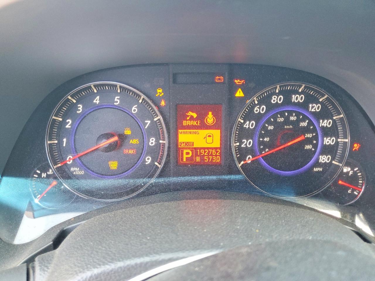 2010 Infiniti Fx35 Base Gray vin: JN8AS1MU4AM802728