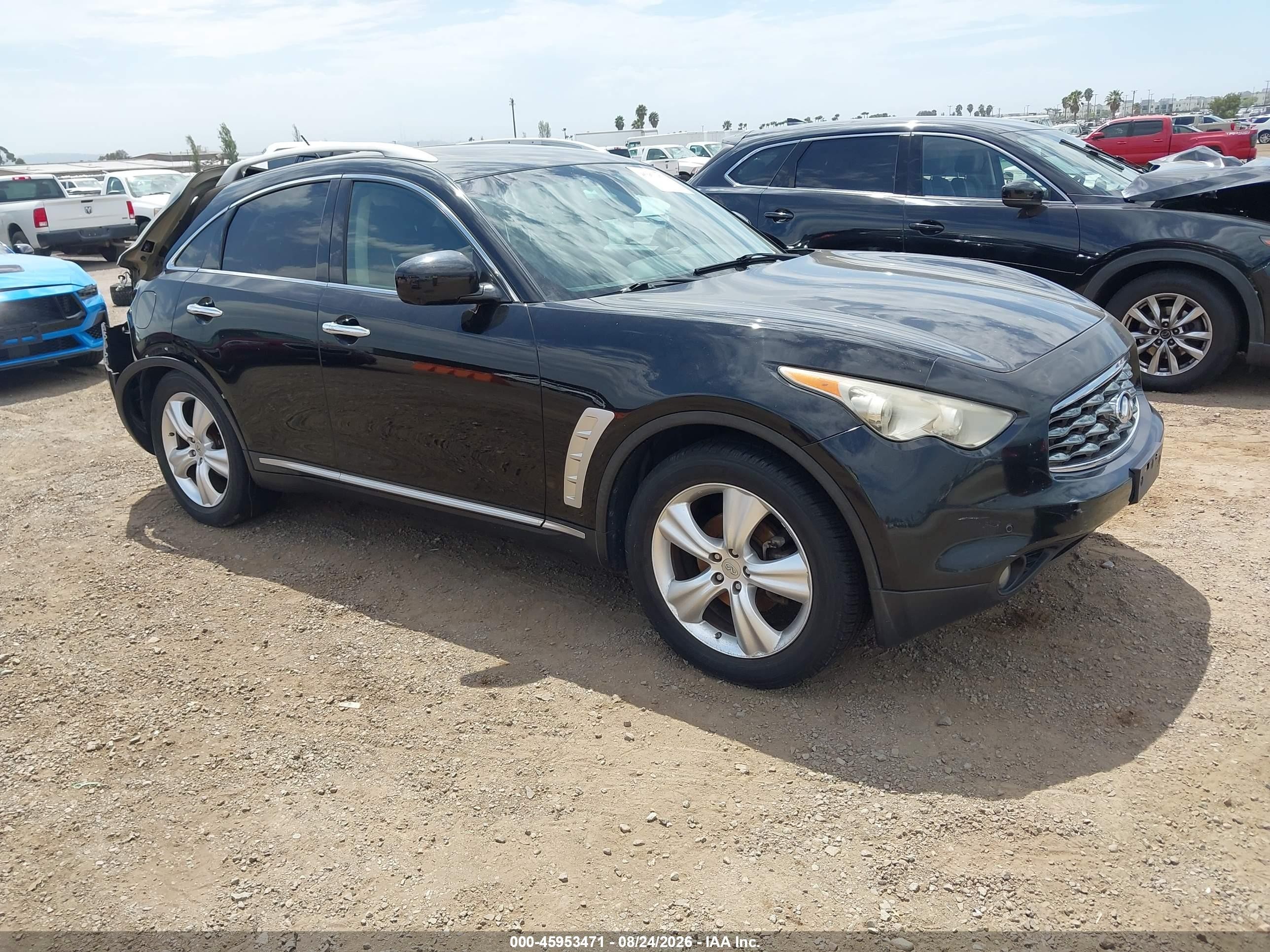 2011 Infiniti Fx35   Black vin: JN8AS1MU4BM110793