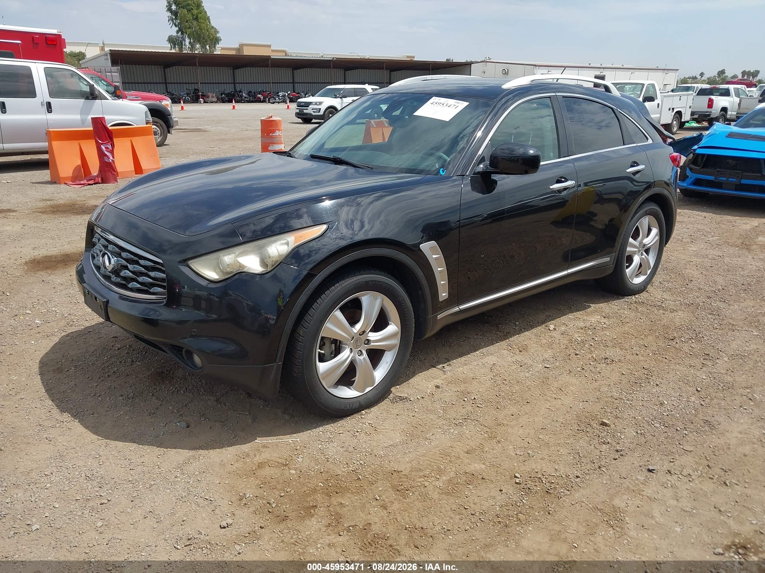2011 Infiniti Fx35   Black vin: JN8AS1MU4BM110793