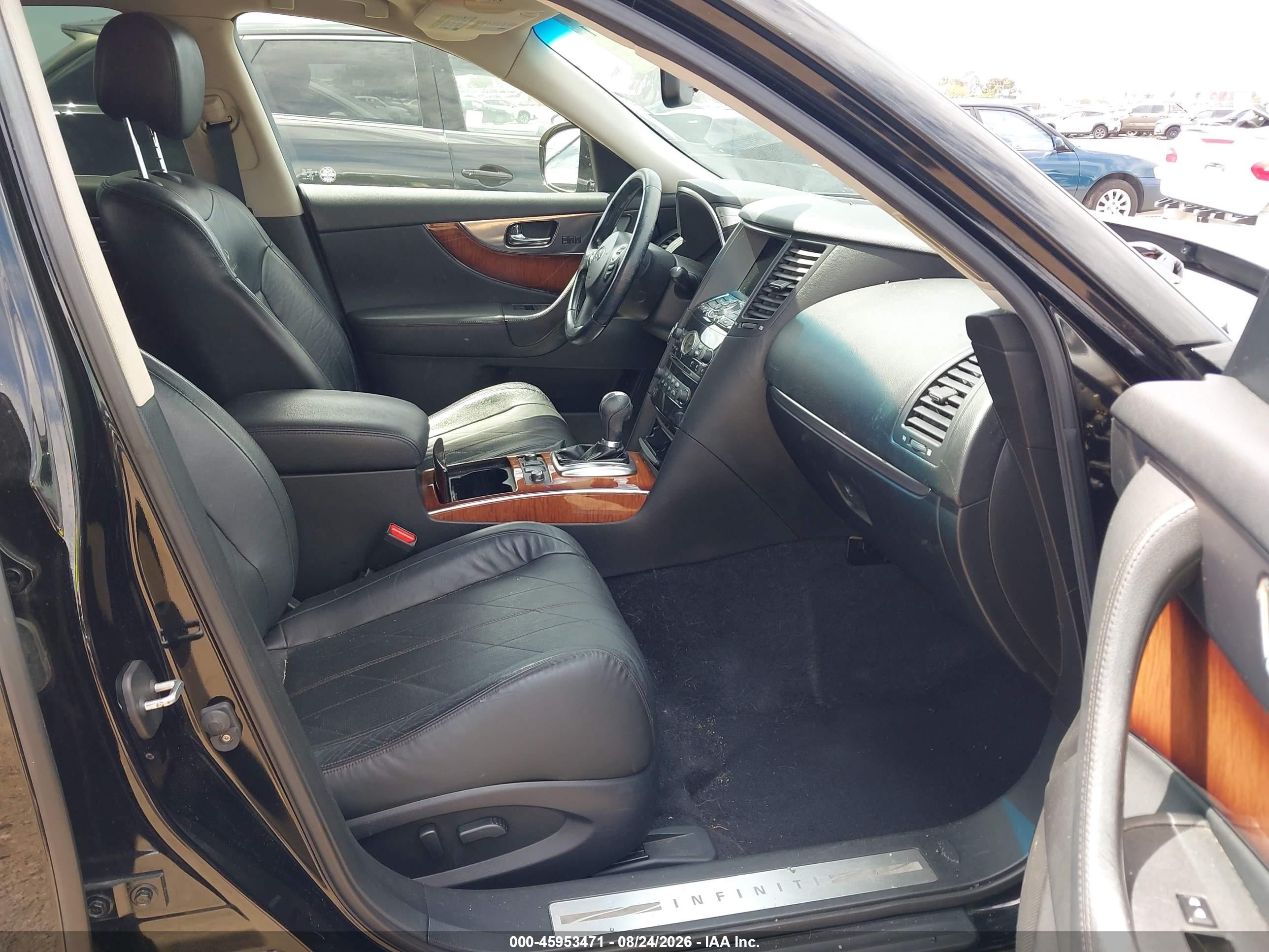 2011 Infiniti Fx35   Black vin: JN8AS1MU4BM110793