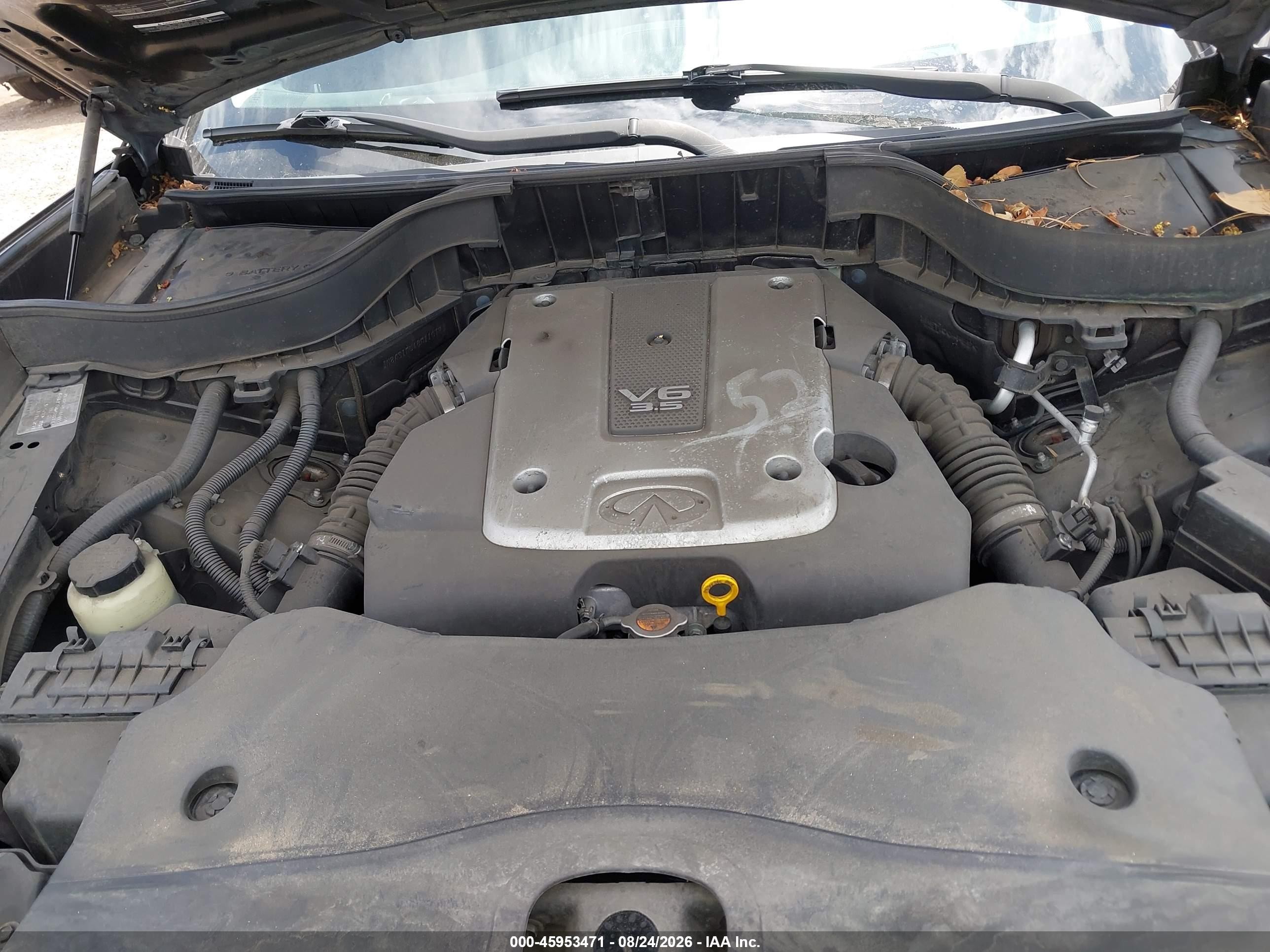 2011 Infiniti Fx35   Black vin: JN8AS1MU4BM110793