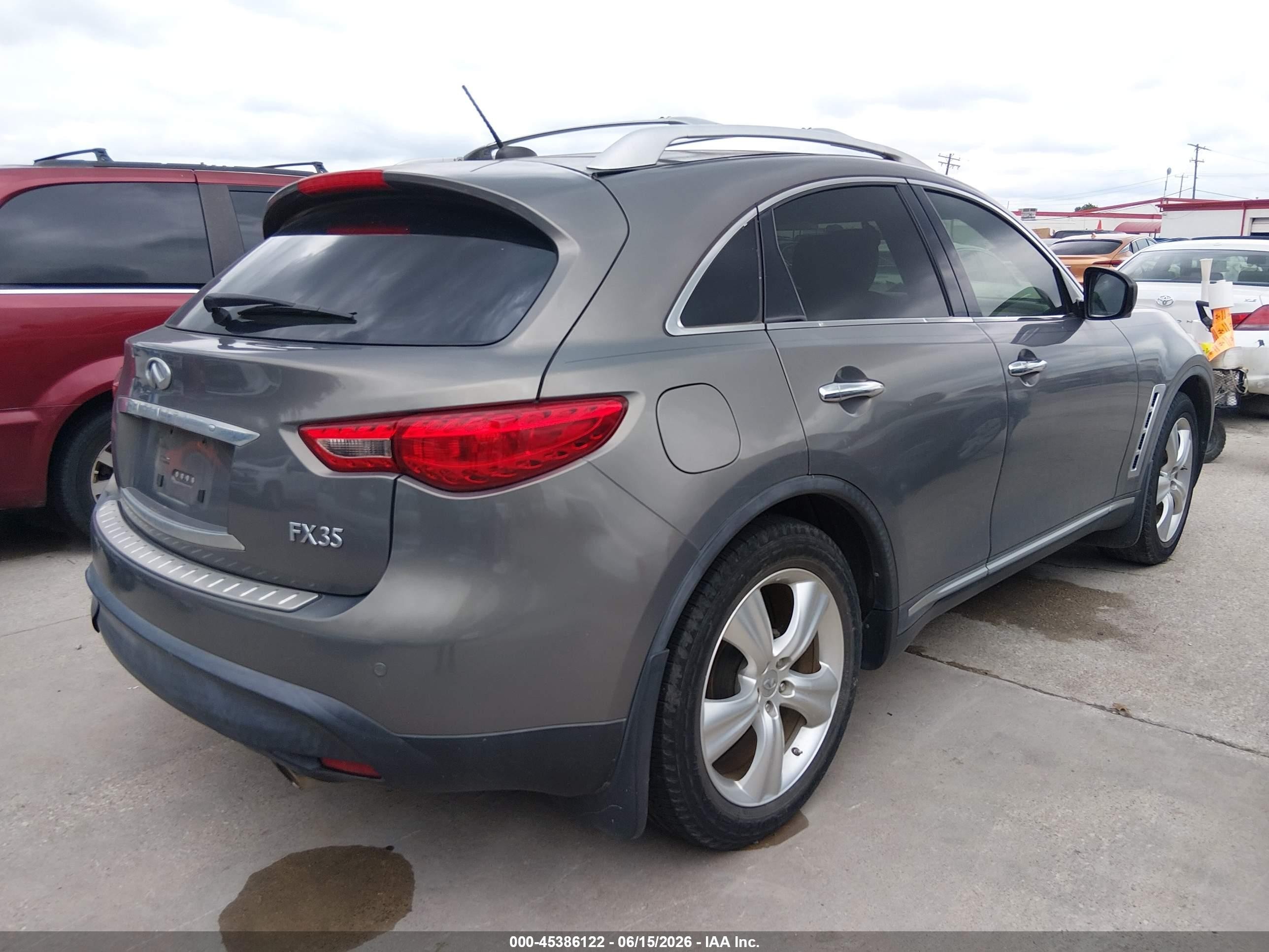 2011 Infiniti Fx35 Beige vin: JN8AS1MU5BM110186
