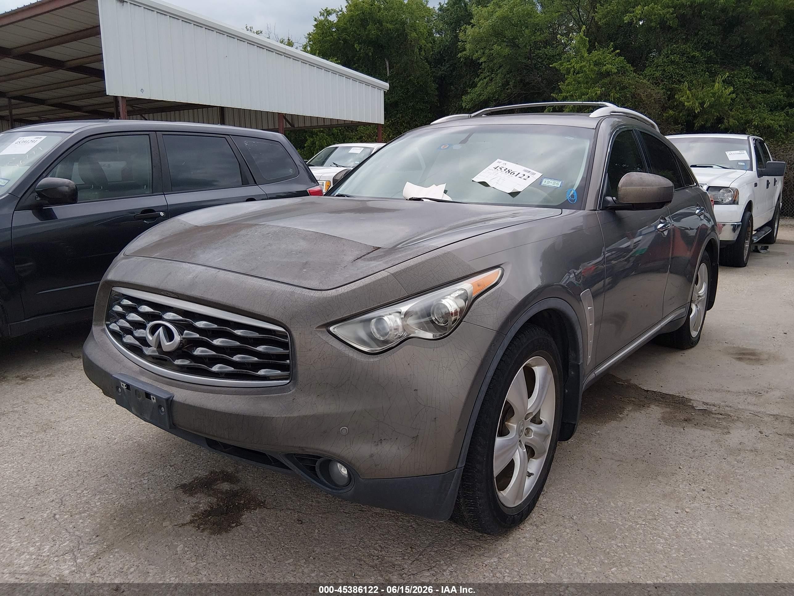 2011 Infiniti Fx35 Beige vin: JN8AS1MU5BM110186