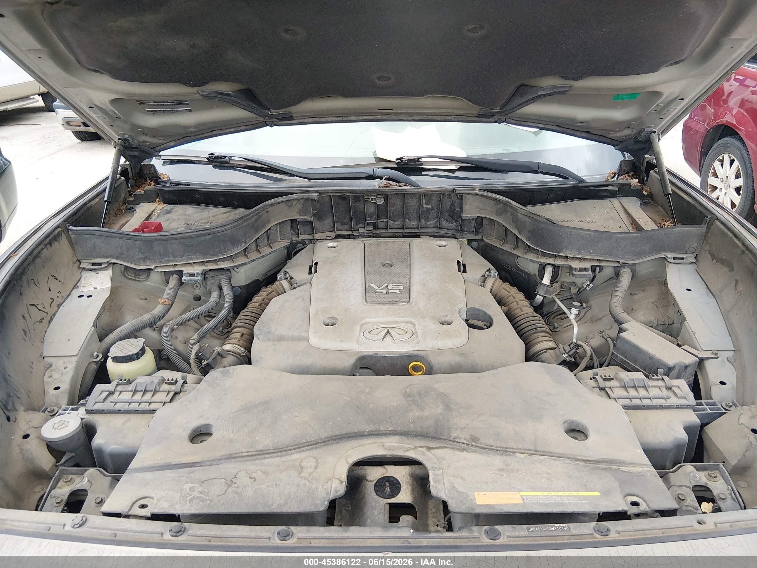 2011 Infiniti Fx35 Beige vin: JN8AS1MU5BM110186