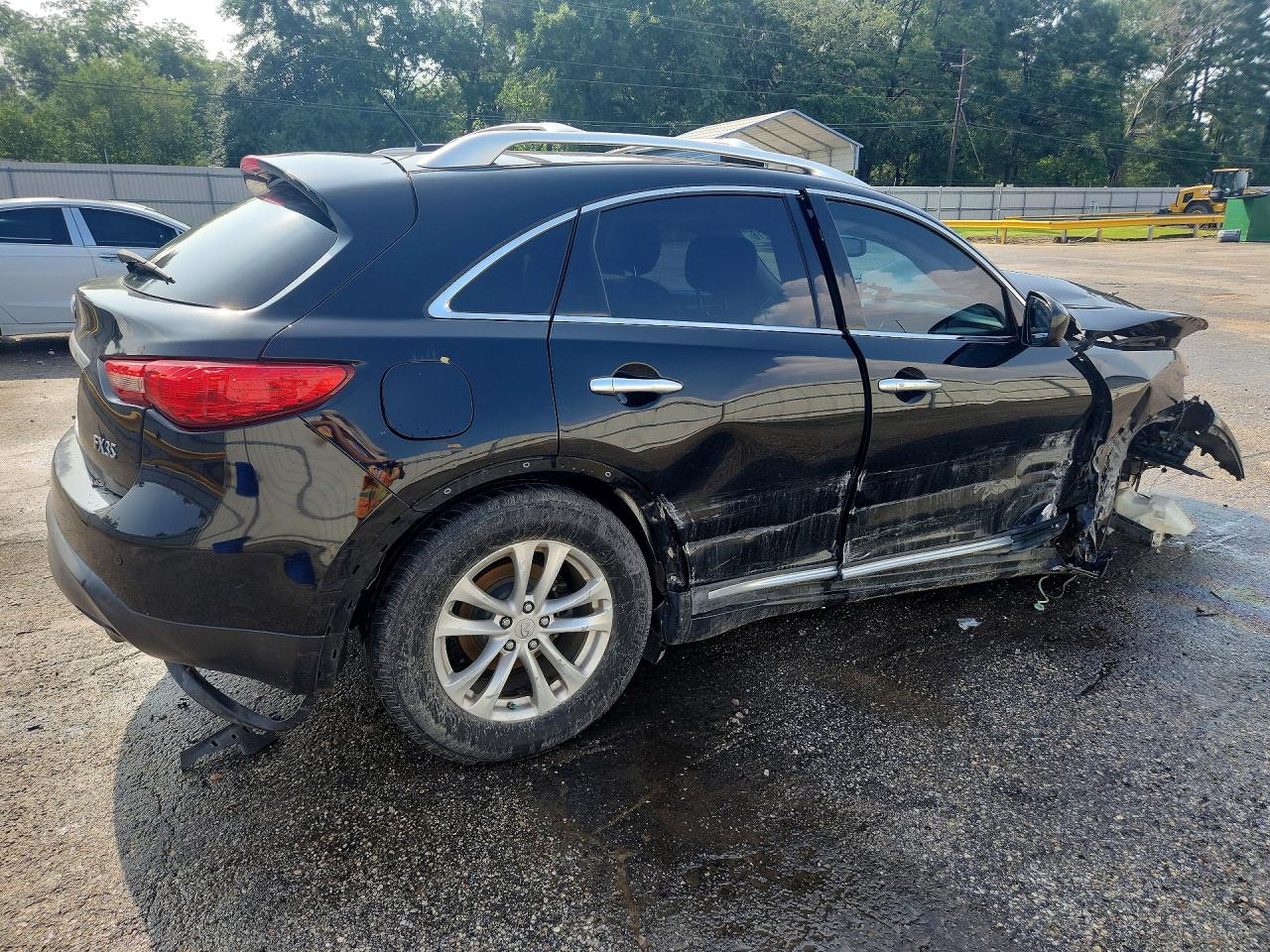 2012 Infiniti Fx35 Base Черный vin: JN8AS1MU5CM122405