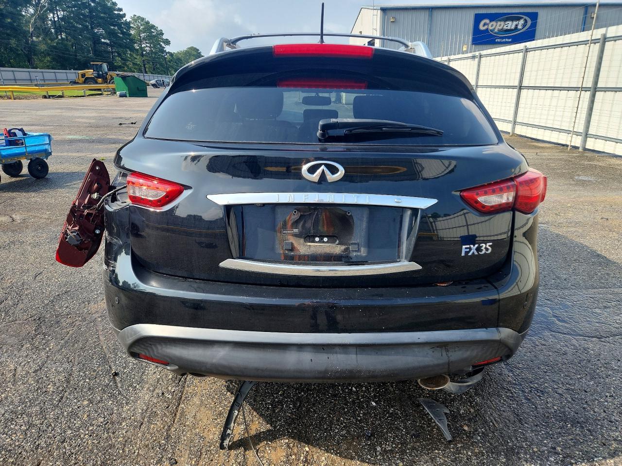 2012 Infiniti Fx35 Base Черный vin: JN8AS1MU5CM122405