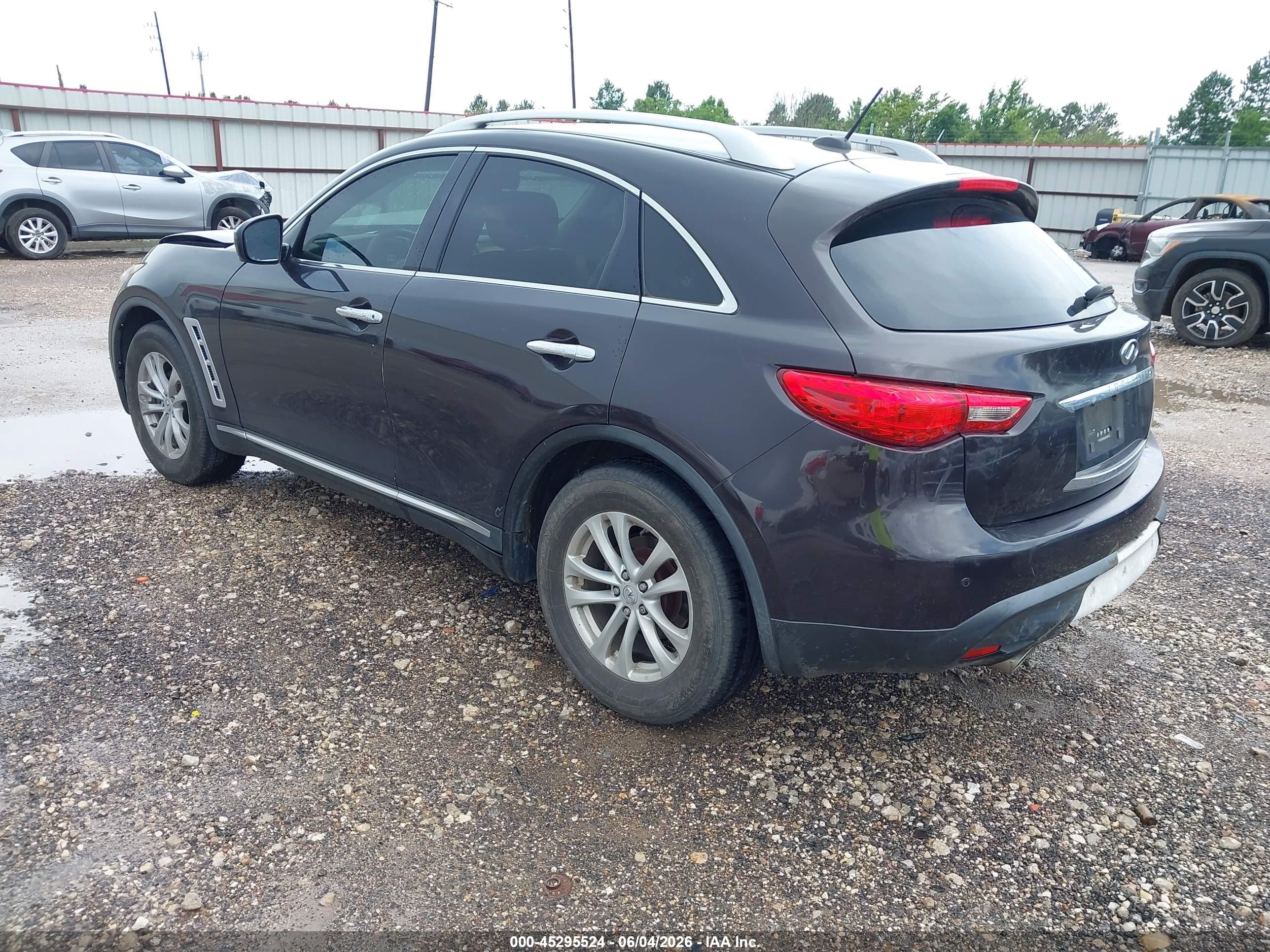2011 Infiniti Fx35   Blue vin: JN8AS1MU6BM111010