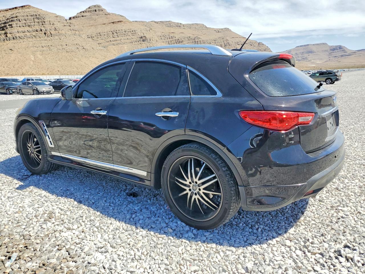 2012 Infiniti Fx35 Base Черный vin: JN8AS1MU6CM120808