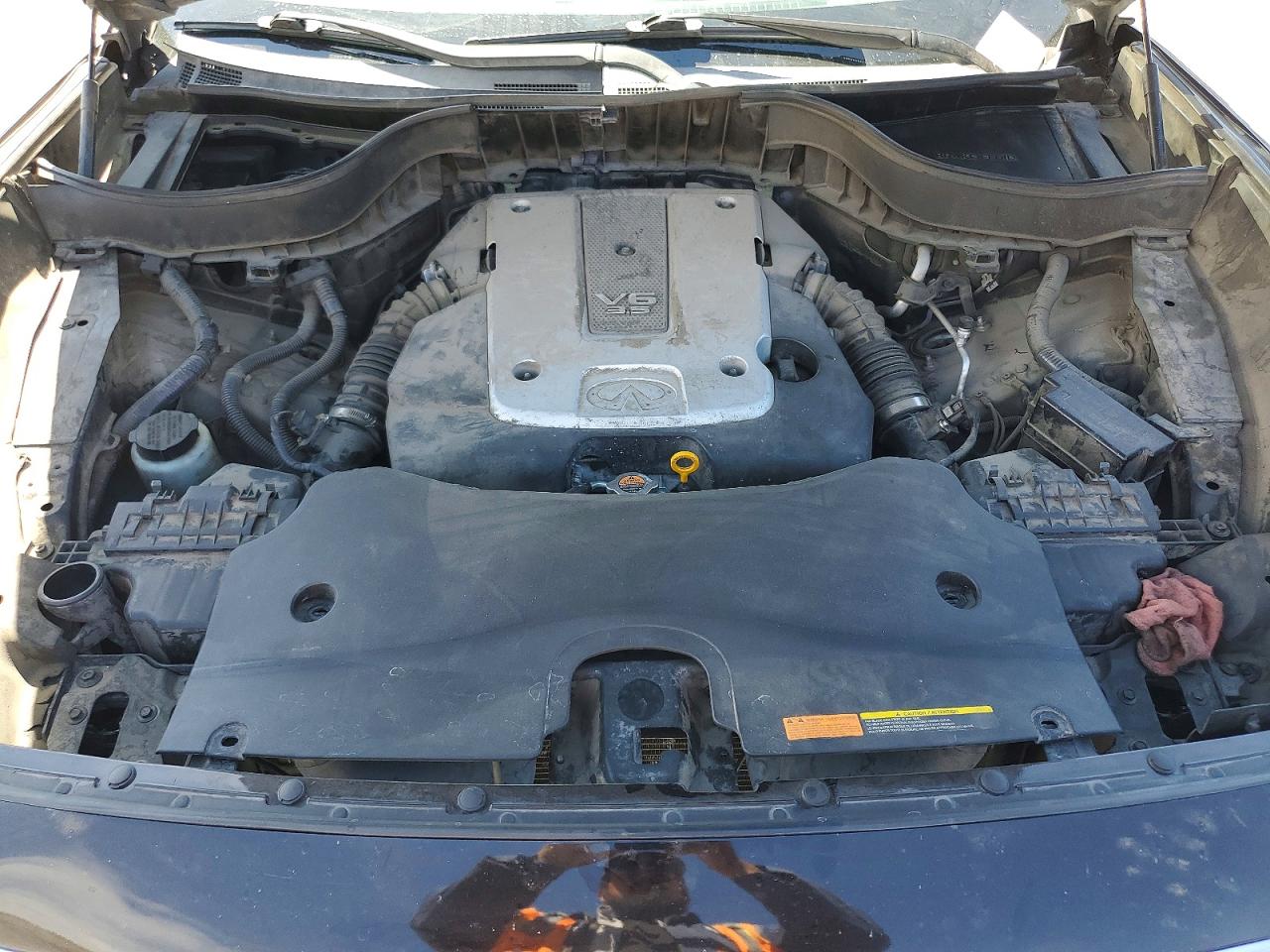 2012 Infiniti Fx35 Base Черный vin: JN8AS1MU6CM120808