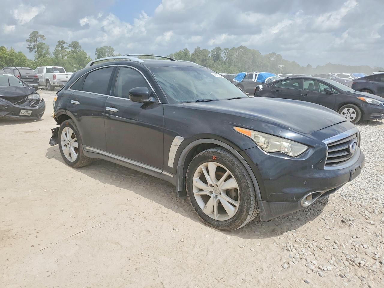 2012 Infiniti Fx35 Base Black vin: JN8AS1MU6CM122543
