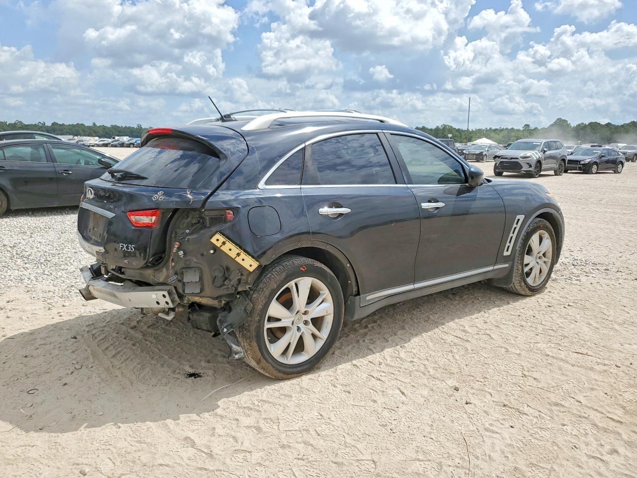 2012 Infiniti Fx35 Base Black vin: JN8AS1MU6CM122543