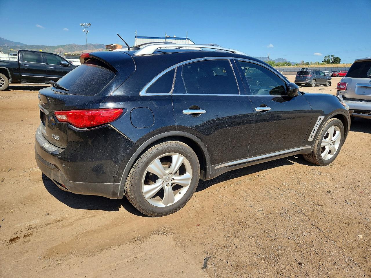 2011 Infiniti Fx35 Base Black vin: JN8AS1MU7BM710918