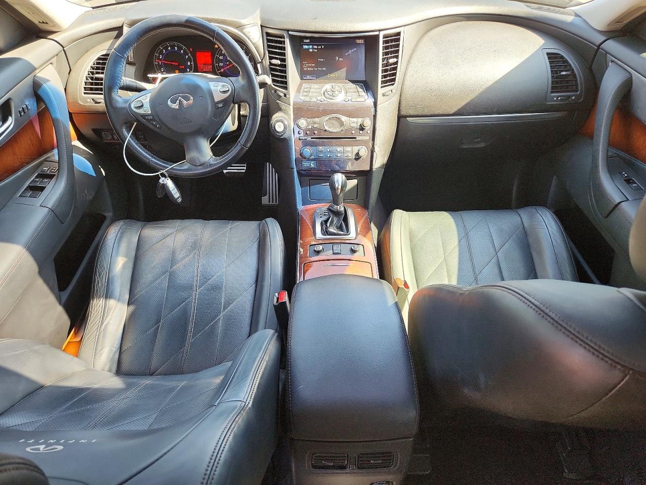2011 Infiniti Fx35 Base Black vin: JN8AS1MU7BM710918