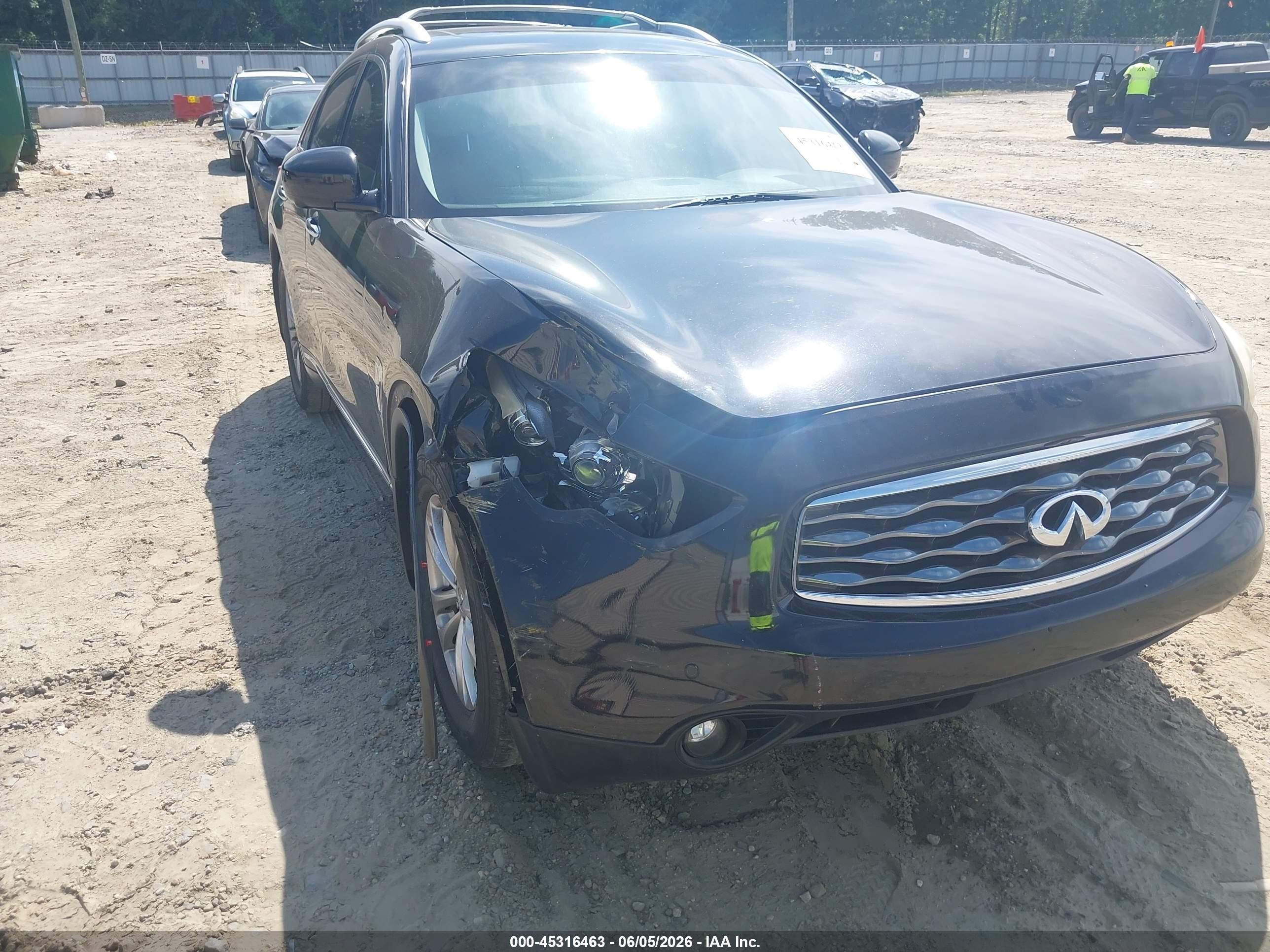 2011 Infiniti Fx35   Black vin: JN8AS1MU7BM711034