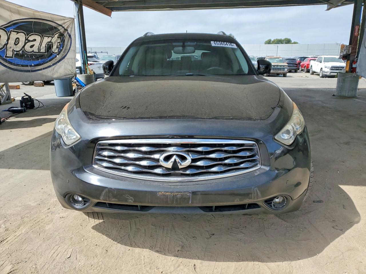 2011 Infiniti Fx35 Base Black vin: JN8AS1MU7BM711695