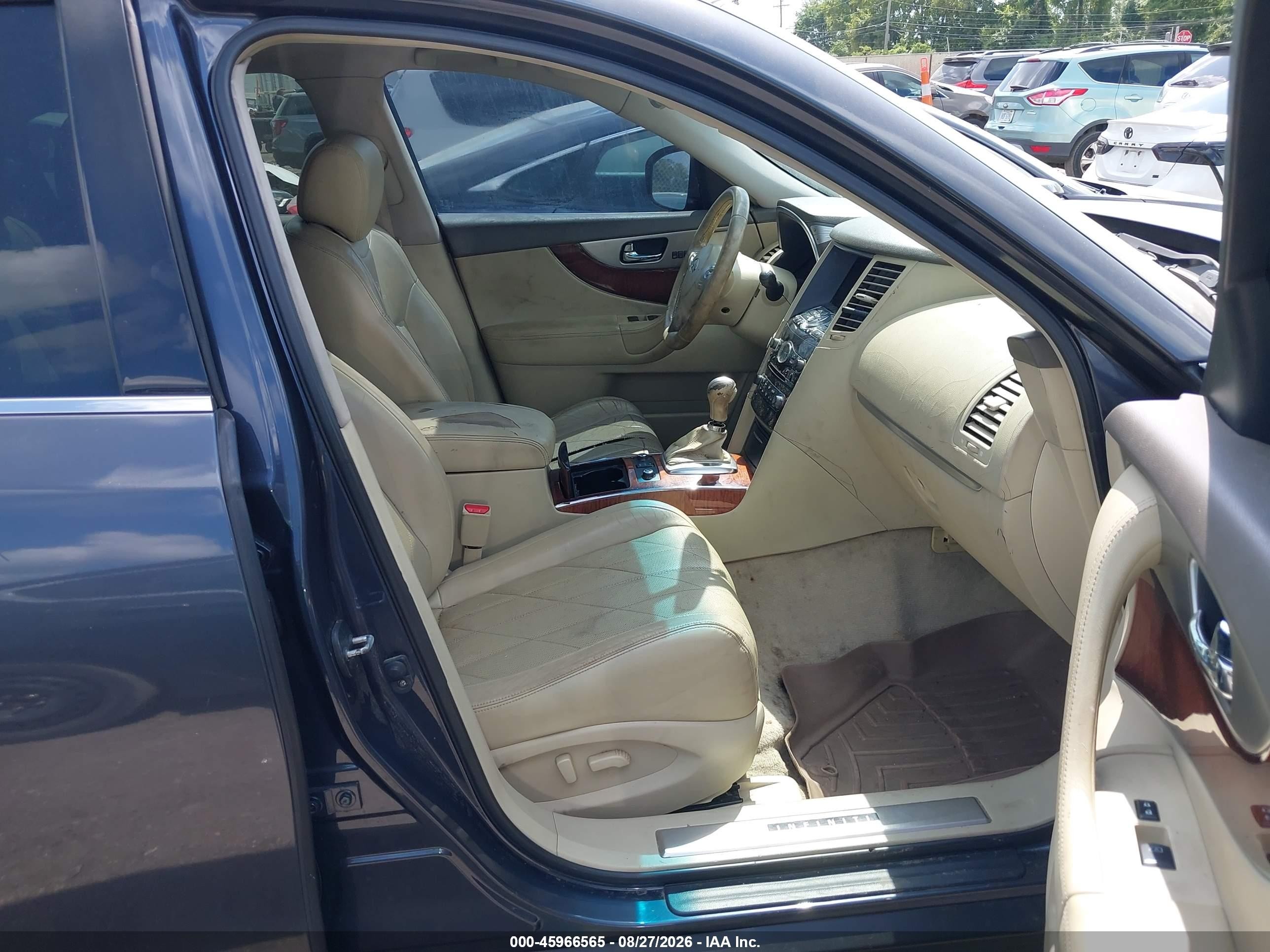 2011 Infiniti Fx35   Dark Blue vin: JN8AS1MU7BM711955