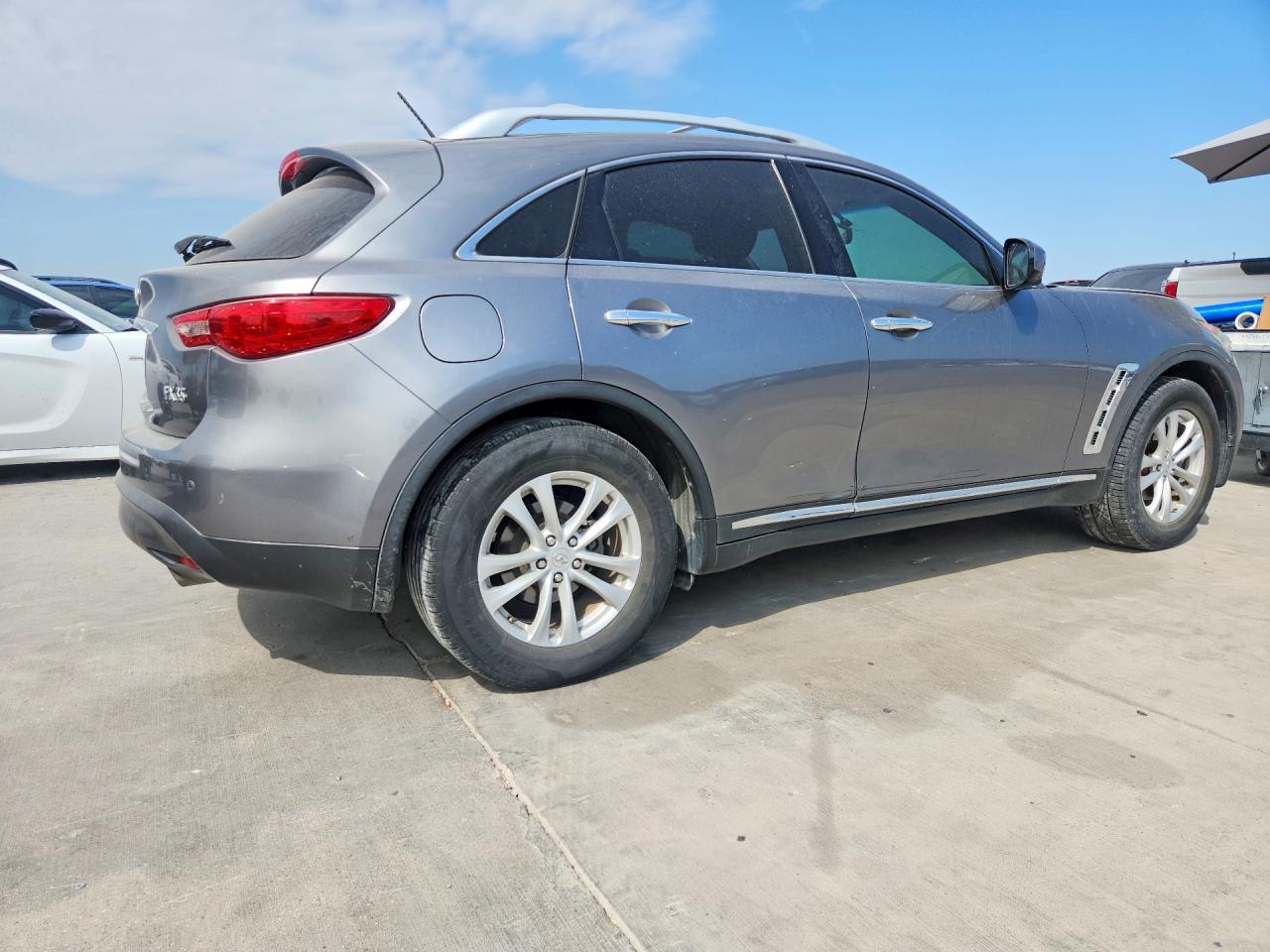 2012 Infiniti Fx35 Base Серый vin: JN8AS1MU7CM121983