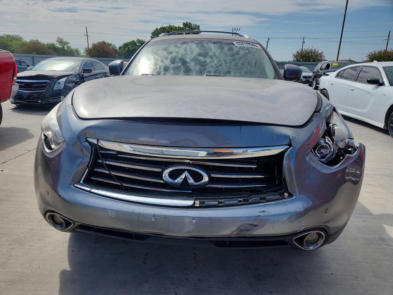 2012 Infiniti Fx35 Base Серый vin: JN8AS1MU7CM121983
