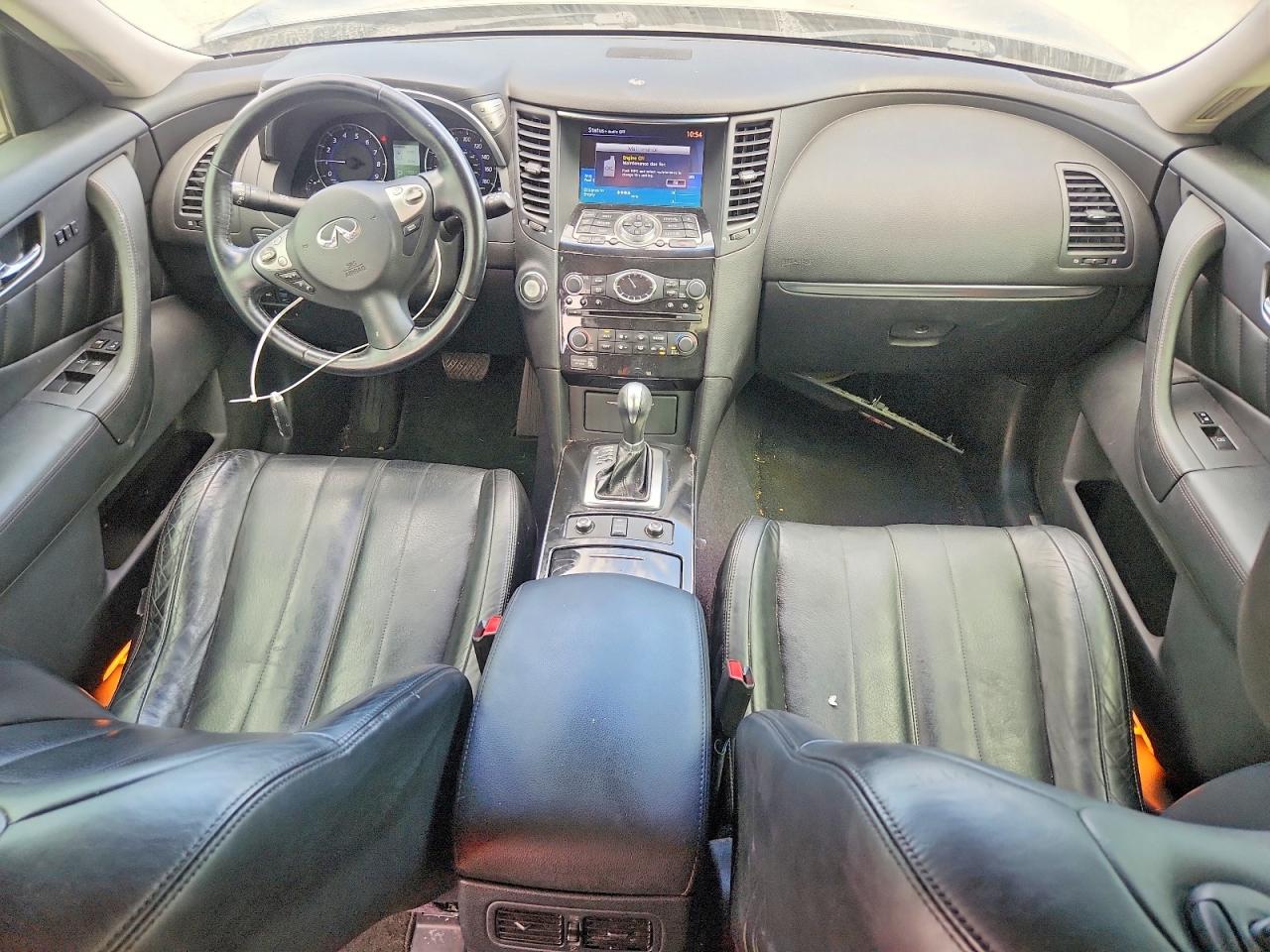 2012 Infiniti Fx35 Base Серый vin: JN8AS1MU7CM121983