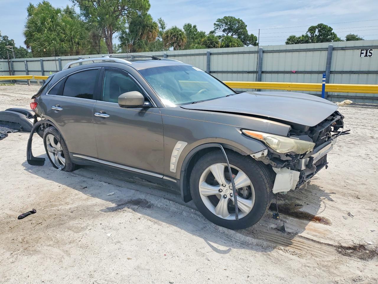 2010 Infiniti Fx35 Base Brown vin: JN8AS1MU8AM801694