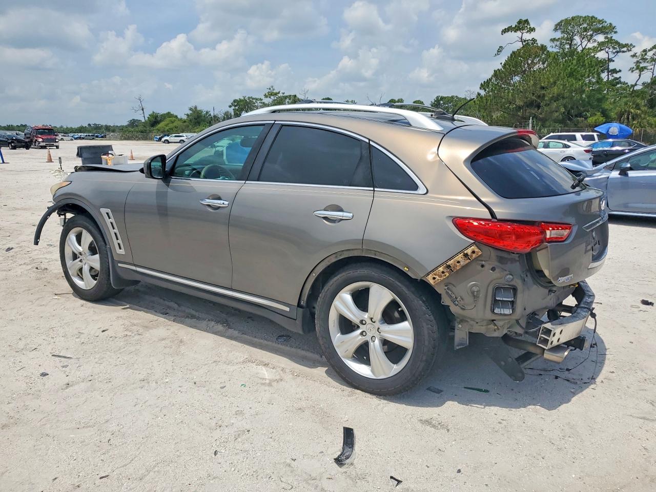 2010 Infiniti Fx35 Base Brown vin: JN8AS1MU8AM801694