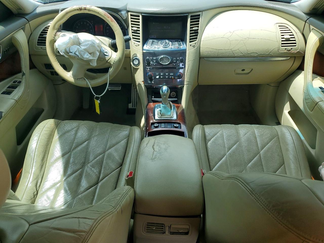 2010 Infiniti Fx35 Base Brown vin: JN8AS1MU8AM801694