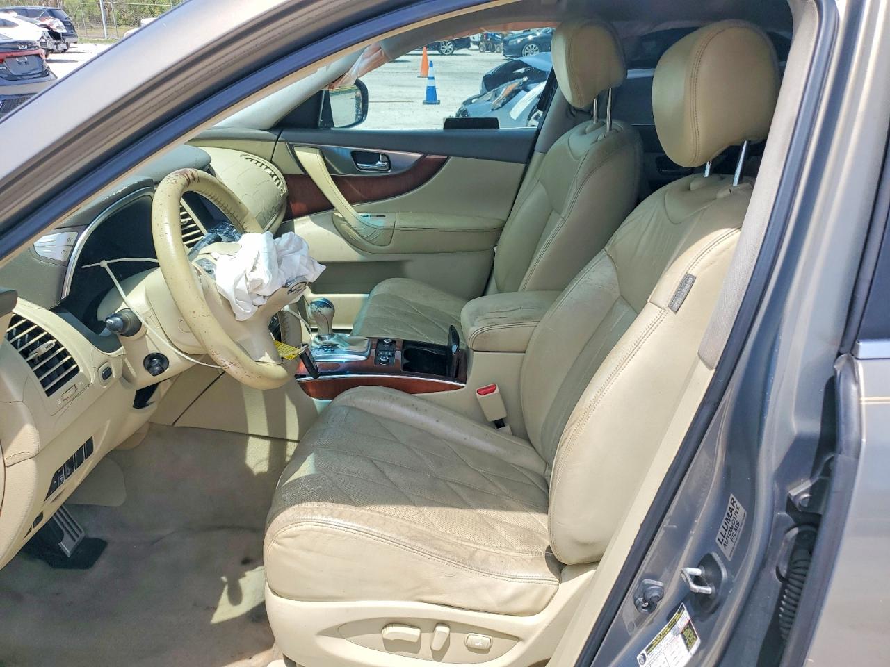 2010 Infiniti Fx35 Base Brown vin: JN8AS1MU8AM801694