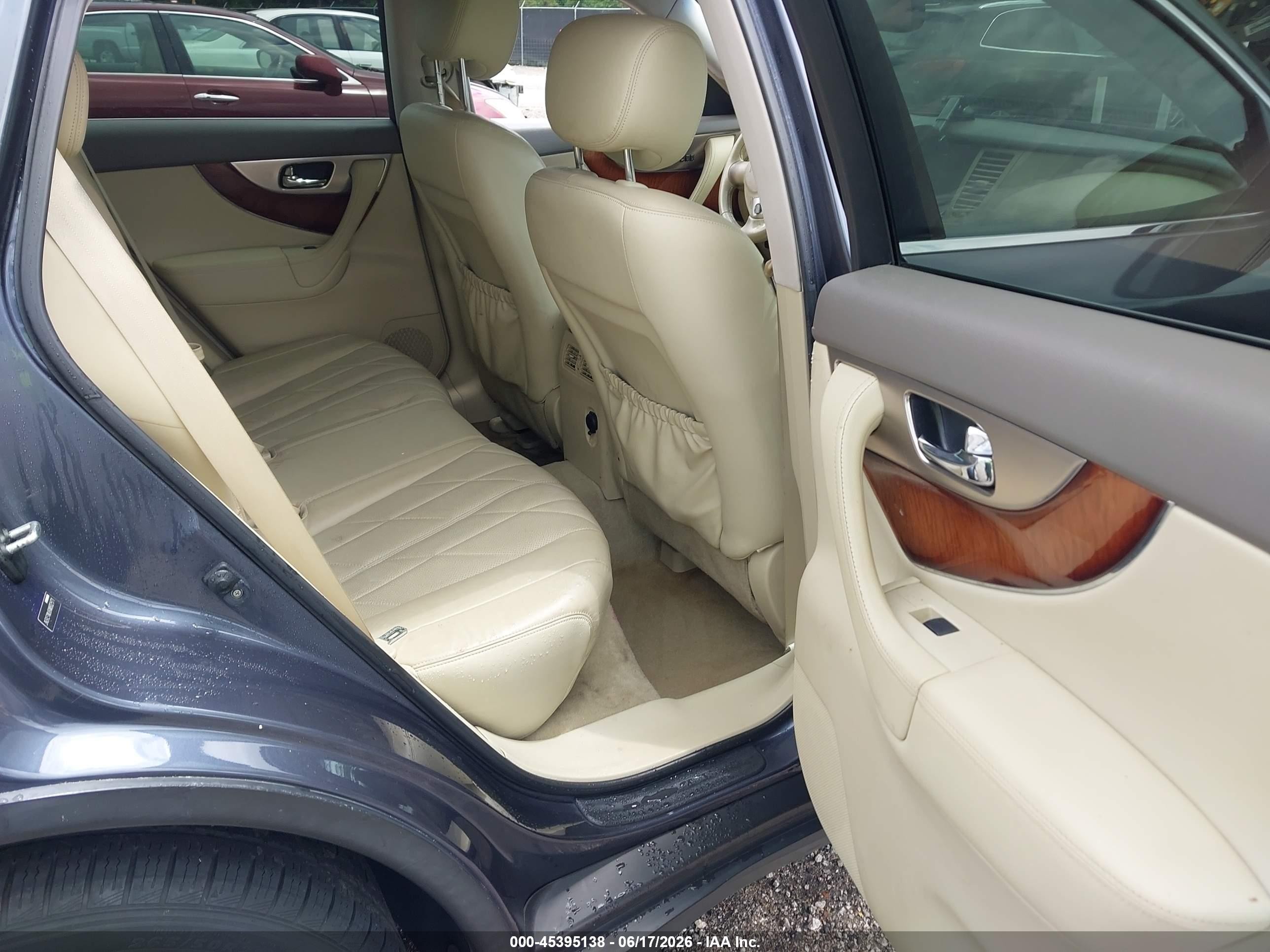 2010 Infiniti Fx35   Blue vin: JN8AS1MU8AM802571