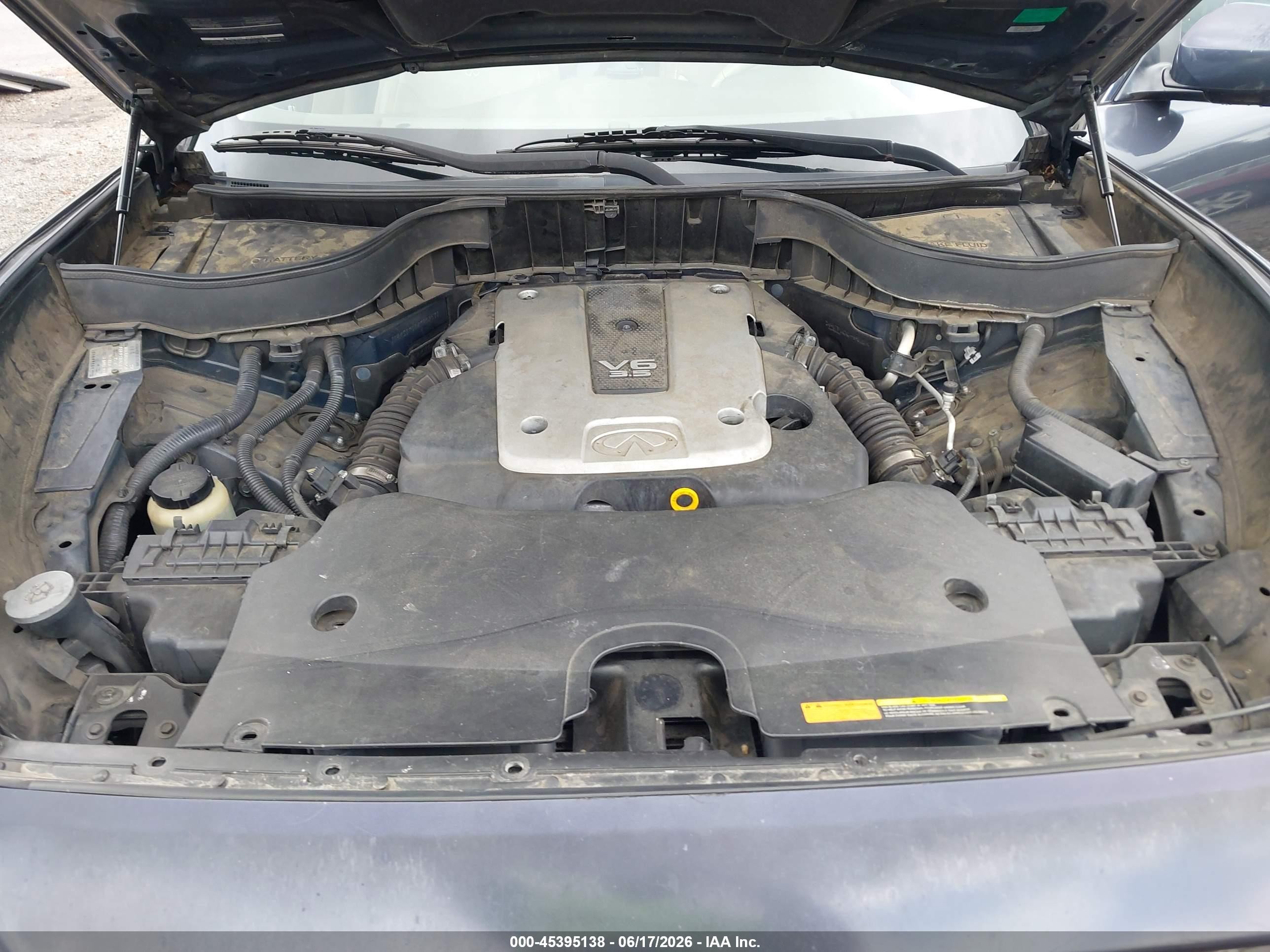 2010 Infiniti Fx35   Blue vin: JN8AS1MU8AM802571