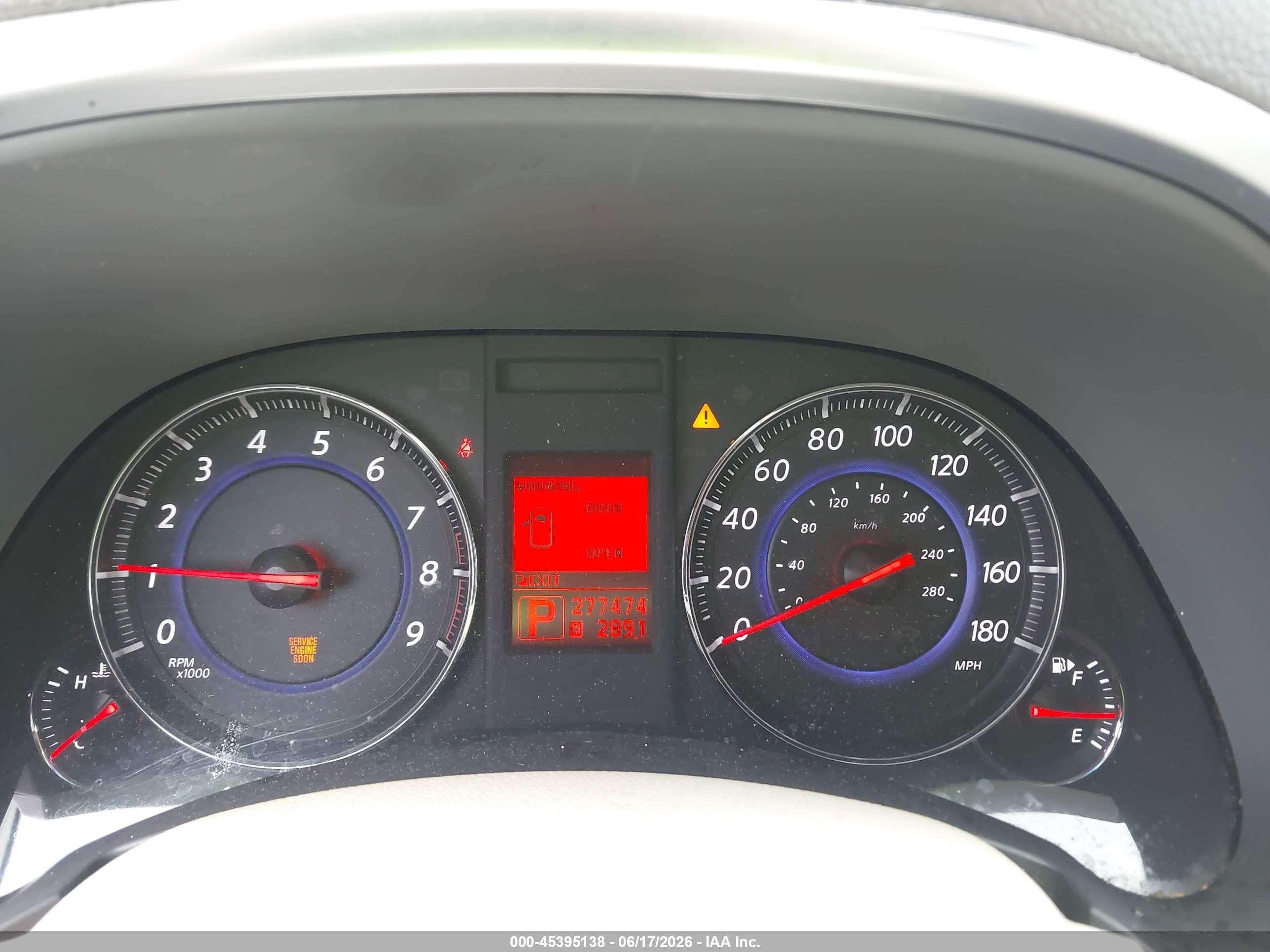 2010 Infiniti Fx35   Blue vin: JN8AS1MU8AM802571