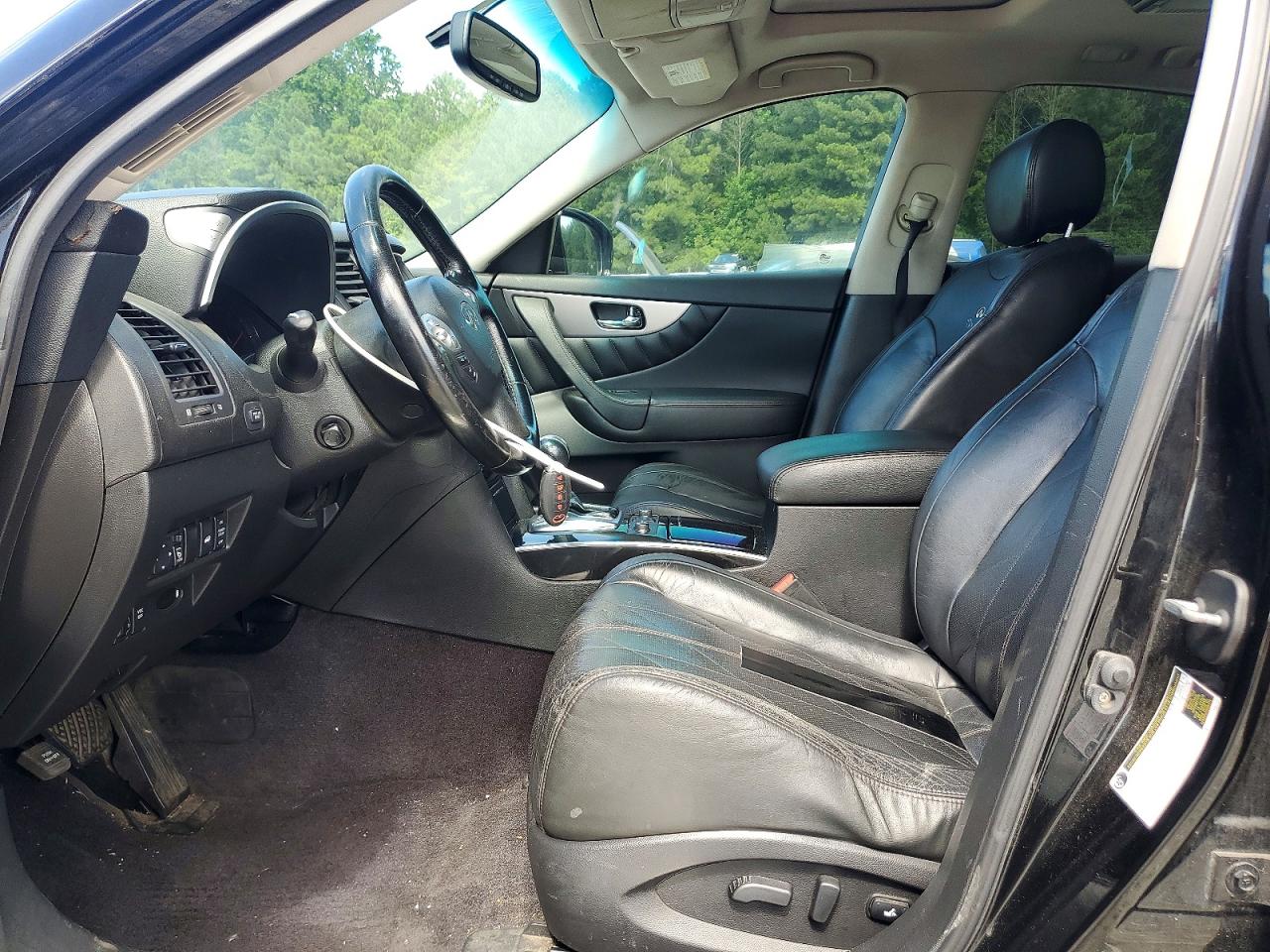 2011 Infiniti Fx35 Base Black vin: JN8AS1MU9BM711505