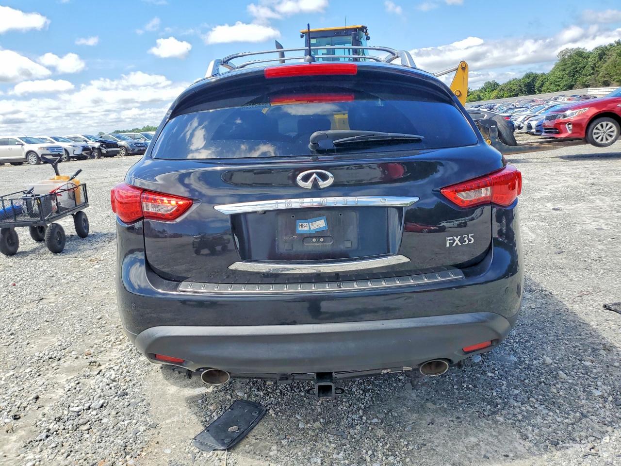 2011 Infiniti Fx35 Base Black vin: JN8AS1MU9BM711505